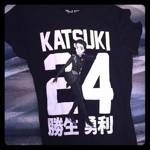 Yuri On Ice black shirt